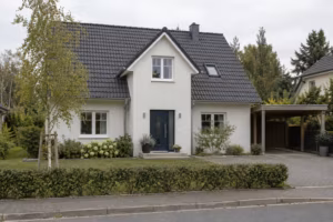 Einfamilienhaus am Berliner Stadtrand mit Carport