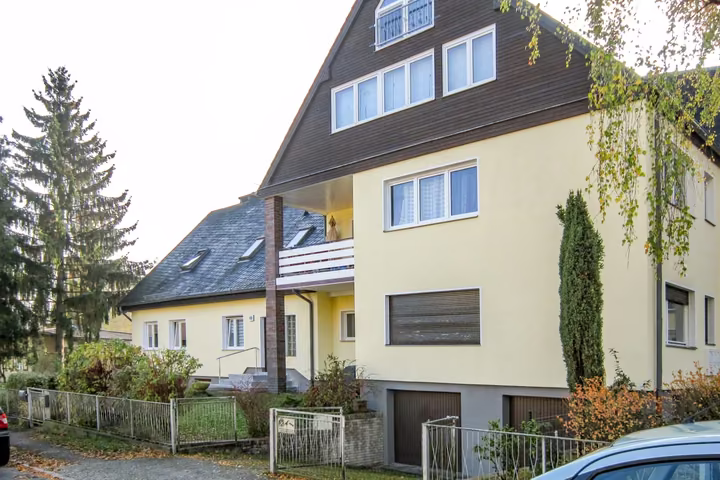 Wohnhaus in der Hohefeldstraße in Hermsdorf
