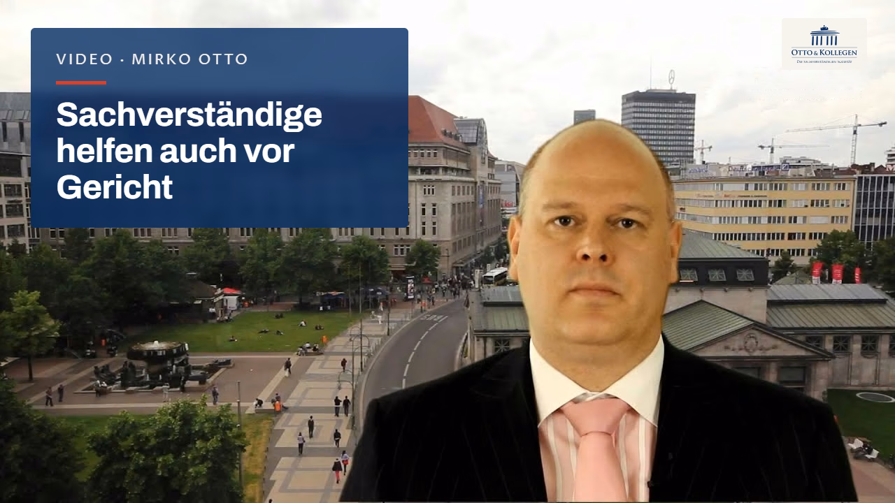 Mirko Otto im Video, Startbild mit Videotitel